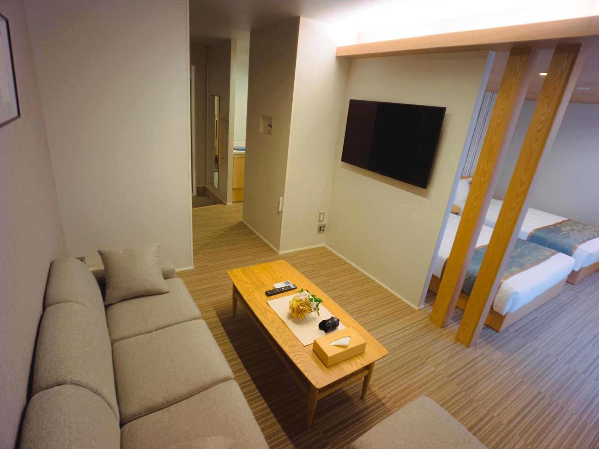 Grand Base Hakata Sumiyoshi Aparthotel Fukuoka  Kamer foto